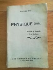 Georges eve physique d'occasion Georges eve physique d'occasion  Angers-