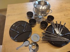 Metall fondue set gebraucht kaufen  Gera