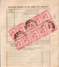 Blocco marche bollo usato  Italia
