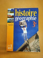 Manuel histoire géographie d'occasion  Limoges-