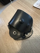 Police black leather for sale  MANSFIELD