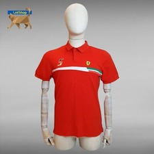Sebastian Vettel #5 Scuderia Ferrari Formel 1 F1 Rot Poloshirt Herren Größe S comprar usado  Enviando para Brazil