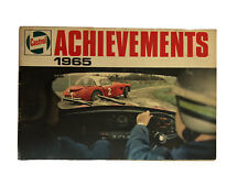 Castrol achievements 1965 for sale  LINCOLN