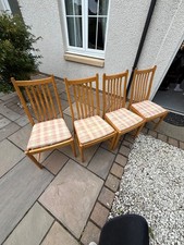 Ercol dining chairs for sale  ALLOA