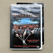 The Three Musketeers (DVD 1993 + Guide) Walt Disney Swashbuckler Charlie Sheen + comprar usado The Three Musketeers (DVD 1993 + Guide) Walt Disney Swashbuckler Charlie Sheen + comprar usado  Enviando para Brazil