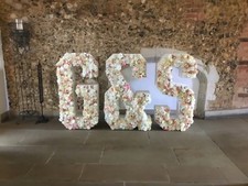 Floral initials hire for sale  DUNSTABLE