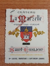 Etiquette marzelle 1964 d'occasion  Montigny-le-Bretonneux