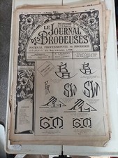 Journal brodeuses année d'occasion  Le Pont-de-Beauvoisin