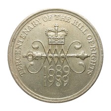 1989 coin 300th for sale  LITTLEHAMPTON