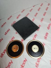 GM On 5th New York Coasters conjunto de 2 preto com acabamento dourado General Motors + estojo, usado comprar usado GM On 5th New York Coasters conjunto de 2 preto com acabamento dourado General Motors + estojo, usado comprar usado  Enviando para Brazil