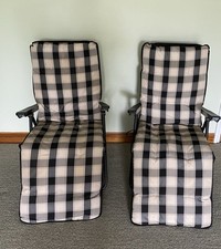 Reclining garden chairs for sale  BROMSGROVE
