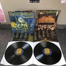 DOUBLE VINYL LP IRON MAIDEN ALBUM LIVE AFTER DEATH RIP1 UK 1ST PRESS 1985 EX/EX comprar usado  Enviando para Brazil