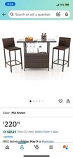 Outdoor bar set for sale  Maricopa