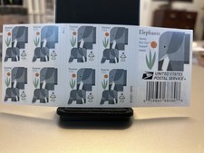 Nuevo libro de 20 estampillas Forever de USPS serie "ELEFANTES" 2021 - COMO NUEVAS EN CAJA ORIGINAL $14,60 segunda mano  Embacar hacia Mexico