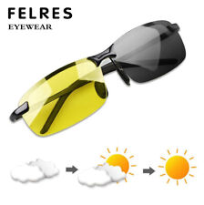 Usado, Óculos de sol polarizado fotocromático de metal visão noturna para homens óculos de condução novos comprar usado  Enviando para Brazil