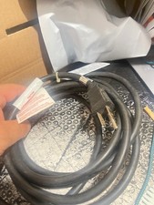 Cabo de extensão preto 10 pés - 16/3 cabo elétrico com plugue aterrado de 3 pinos (M6 comprar usado  Enviando para Brazil