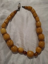 Collana vintage bachelite usato  Milano