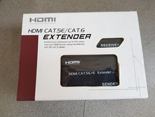 Hdmi extender cat5e for sale  LONDON