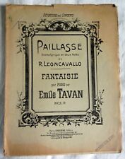 Partition paillasse ruggero d'occasion  Geispolsheim