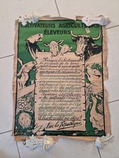 Ancienne affiche publicitaire d'occasion  Montmorot