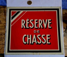 Ancienne plaque réserve d'occasion  Pommerit-Jaudy