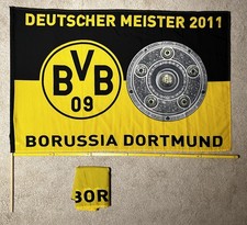 Borussia dortmund fahne gebraucht kaufen  Rheda-Wiedenbrück