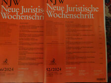 Njw 2024 juristische gebraucht kaufen  Mühlheim