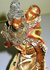 Scultura donna colore usato  Palermo