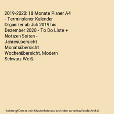 2019 2020 monate gebraucht kaufen  Trebbin