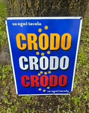 Insegna smaltata crodo usato  Vigevano
