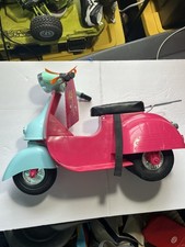 OG Our Generation Scooter Bicicleta Motocicleta Para Boneca American Girl 18" Azul Rosa comprar usado  Enviando para Brazil