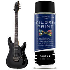 Guitar gloss black for sale  ENNISKILLEN