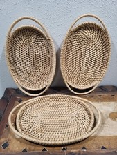 Oval woven tan for sale  Daingerfield