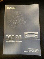 Yamaha dsp manuals for sale  WALTHAM ABBEY