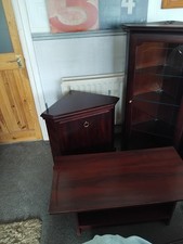 Mahogany display cabinets for sale  REDCAR