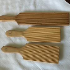 Ridged wooden butter for sale  BALA