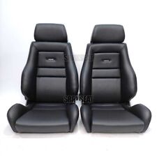 【1 PAR】AUTÊNTICO RECARO LSB TOTALMENTE PRETO RETRÔ Muito Bom Estado comprar usado  Enviando para Brazil
