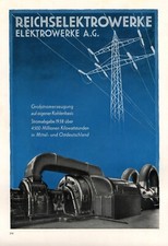 Reichselektrowerke reklame 193 gebraucht kaufen  Waldburg