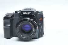 Câmera Digital SLR Sony Alpha A100 10.2MP com Lente Minolta AF 50mm F1.7 comprar usado  Enviando para Brazil
