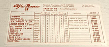 Tarif alfa romeo d'occasion  Quarré-les-Tombes