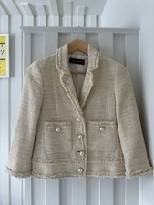 Zara cream ecru d'occasion  Expédié en Belgium