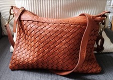 Vera pelle brown for sale  LONDON