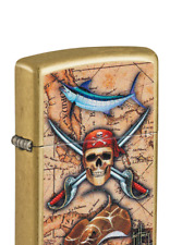 Zippo pirate skull usato  Rende