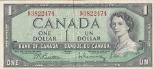 Canada banconota dollaro usato  Rho