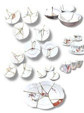 Seletti kintsugi dinner for sale  LONDON