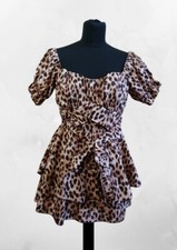 Vestito leopardato estivo usato  Castellazzo Bormida