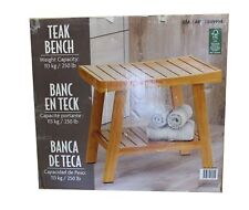 Teak bench weight for sale  Irvine