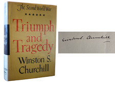 Winston churchill signed for sale  Los Angeles