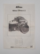 Nikon nikkor 28m d'occasion  Expédié en Belgium