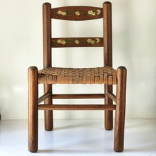 Vintage child oak for sale  Ripley